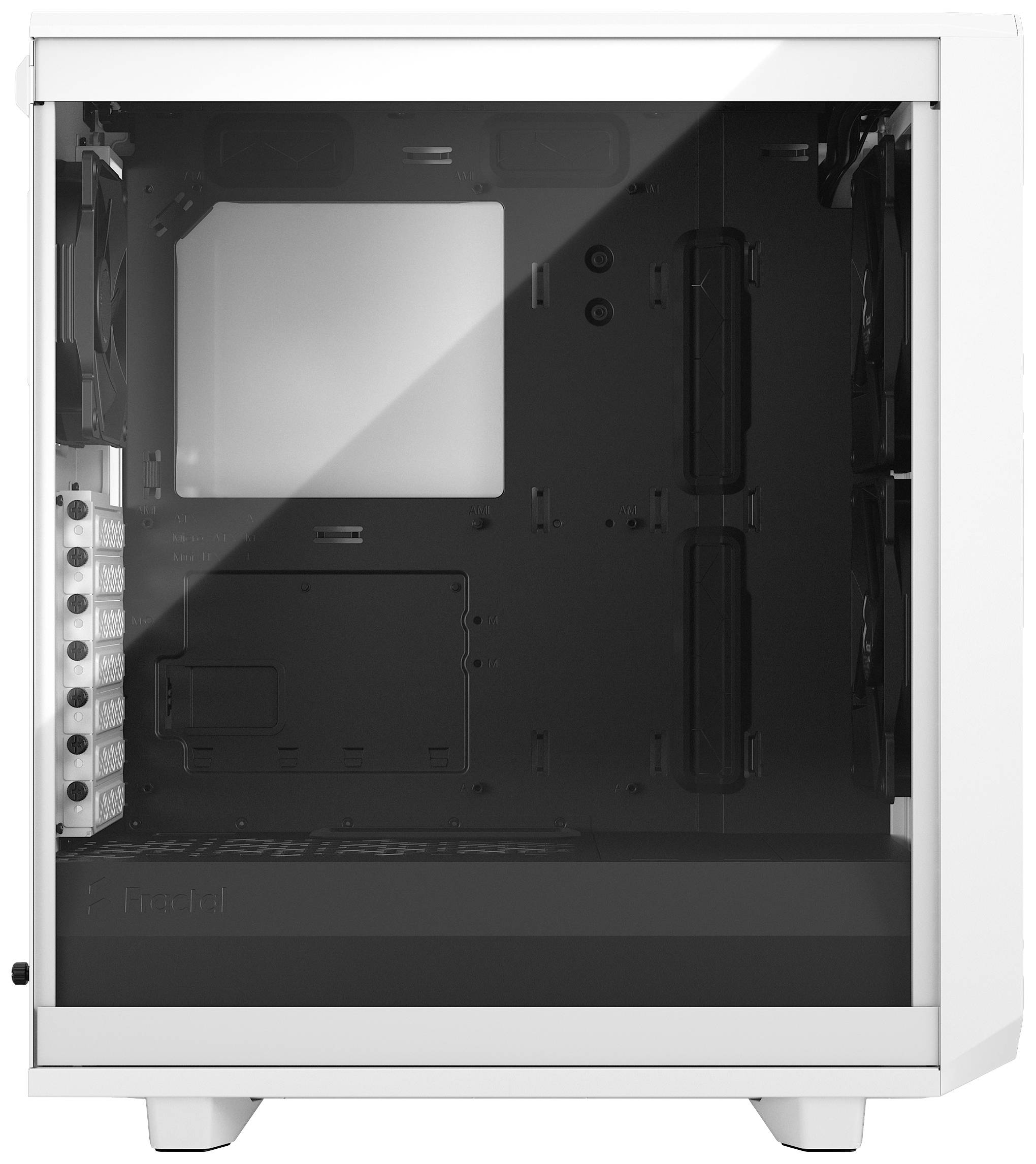 Fractal Design Meshify 2 Compact Tower PC-Gehäuse Weiß