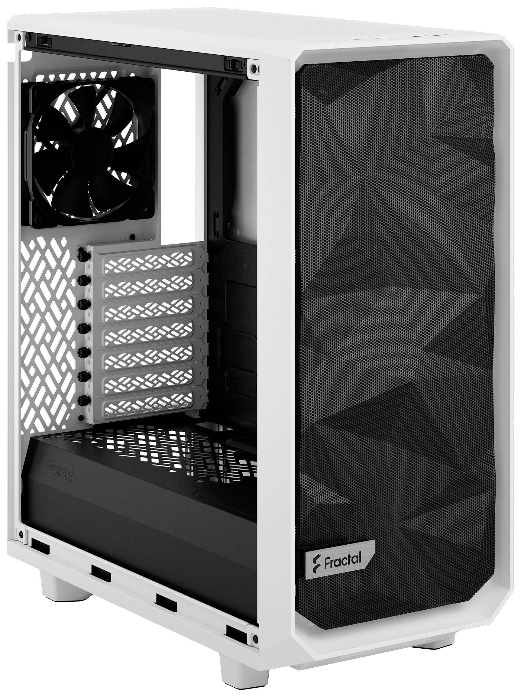 Fractal Design Meshify 2 Compact Tower PC-Gehäuse Weiß