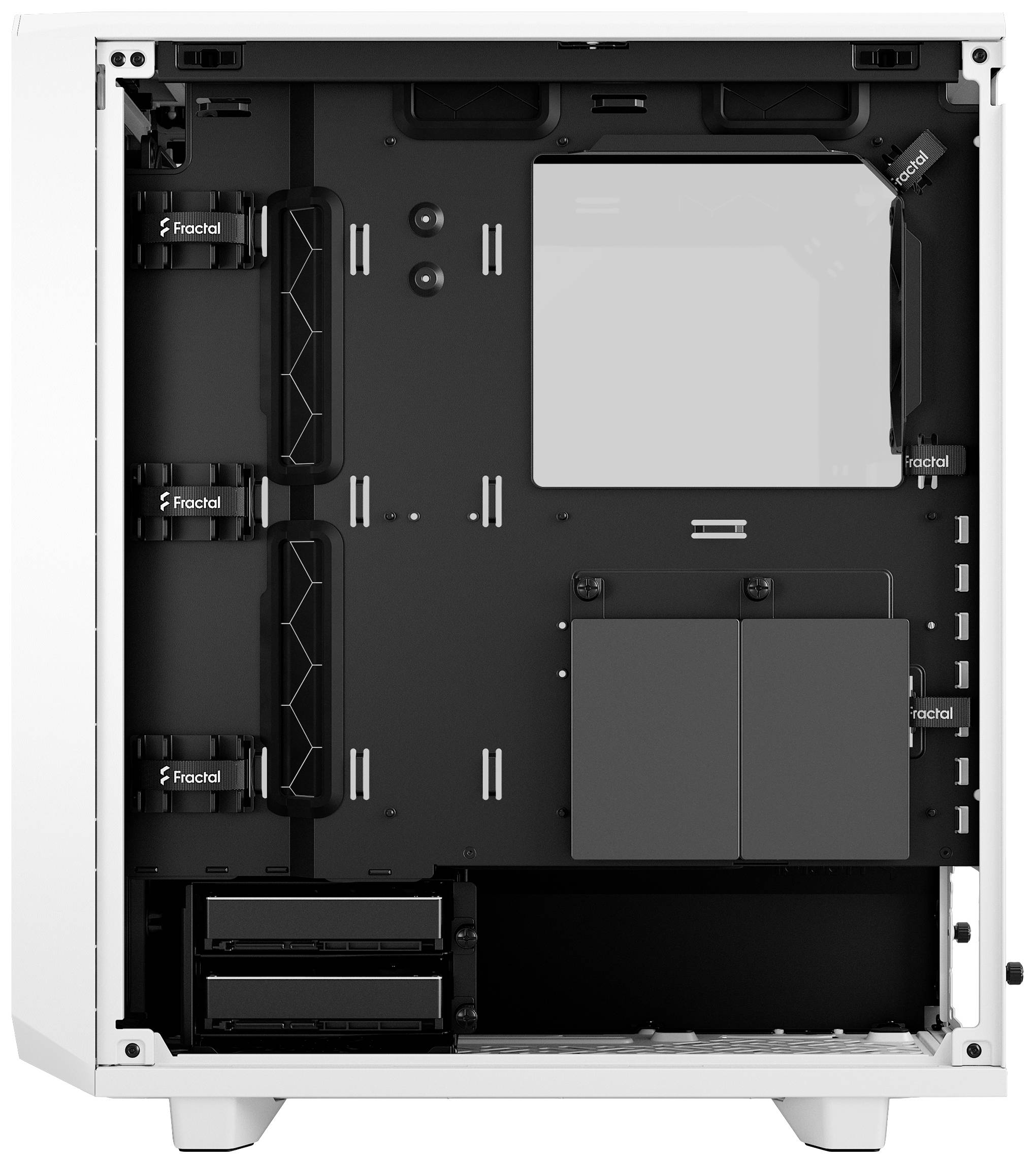 Fractal Design Meshify 2 Compact Tower PC-Gehäuse Weiß