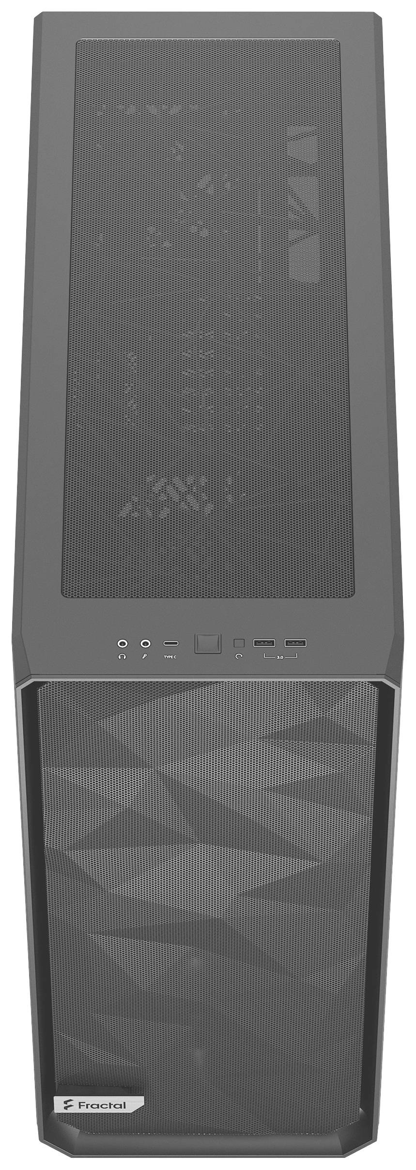 Fractal Design Meshify 2 XL Dark Tempered Glass Tower PC-Gehäuse Schwarz