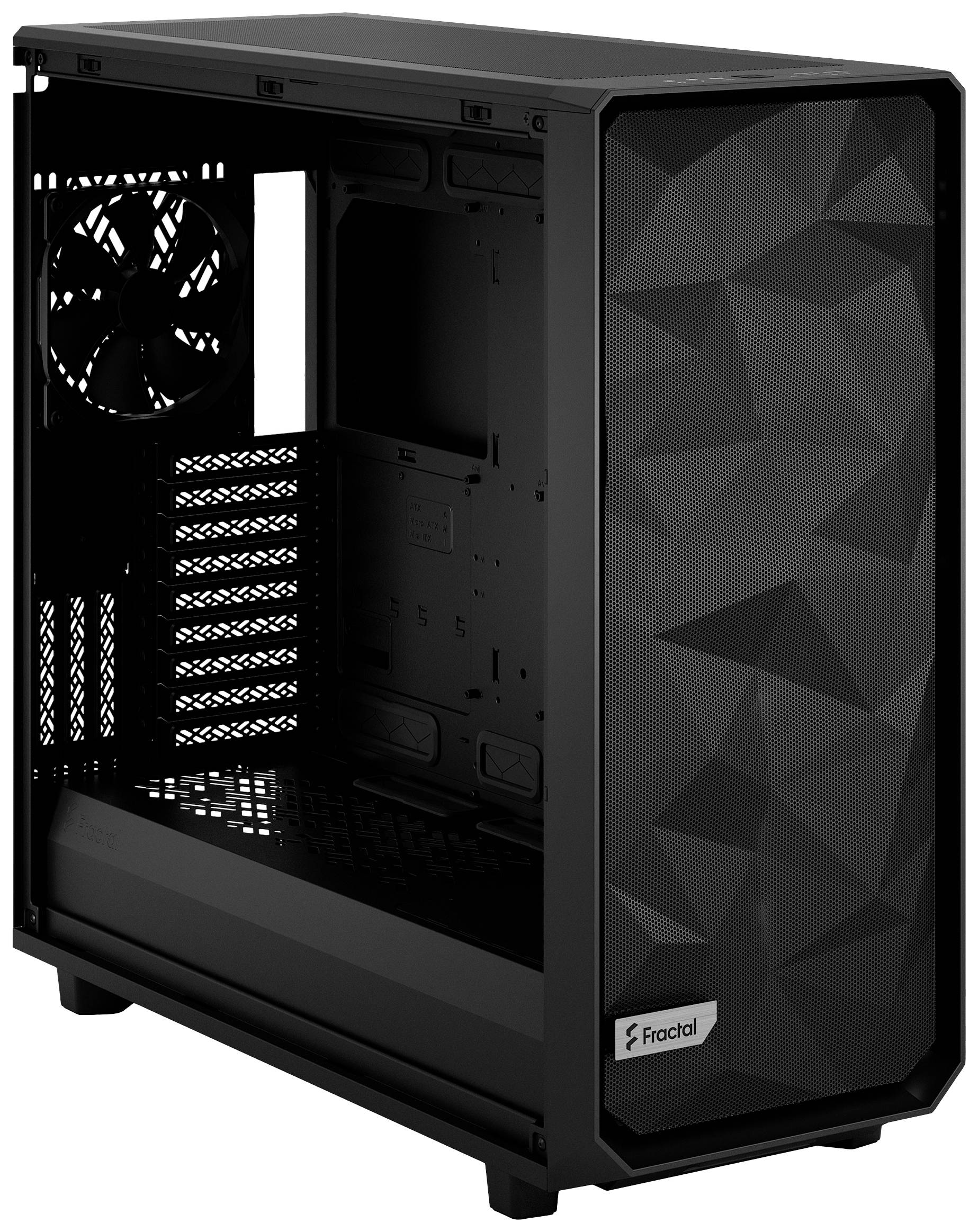 Fractal Design Meshify 2 XL Dark Tempered Glass Tower PC-Gehäuse Schwarz