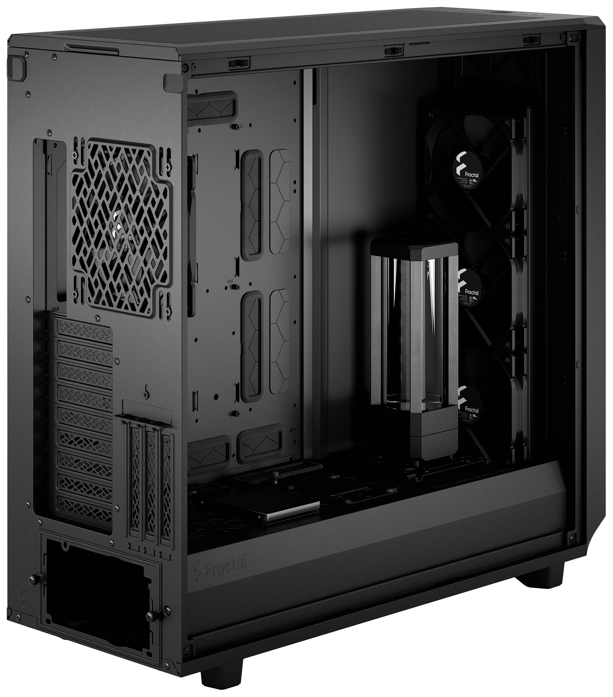 Fractal Design Meshify 2 XL Dark Tempered Glass Tower PC-Gehäuse Schwarz