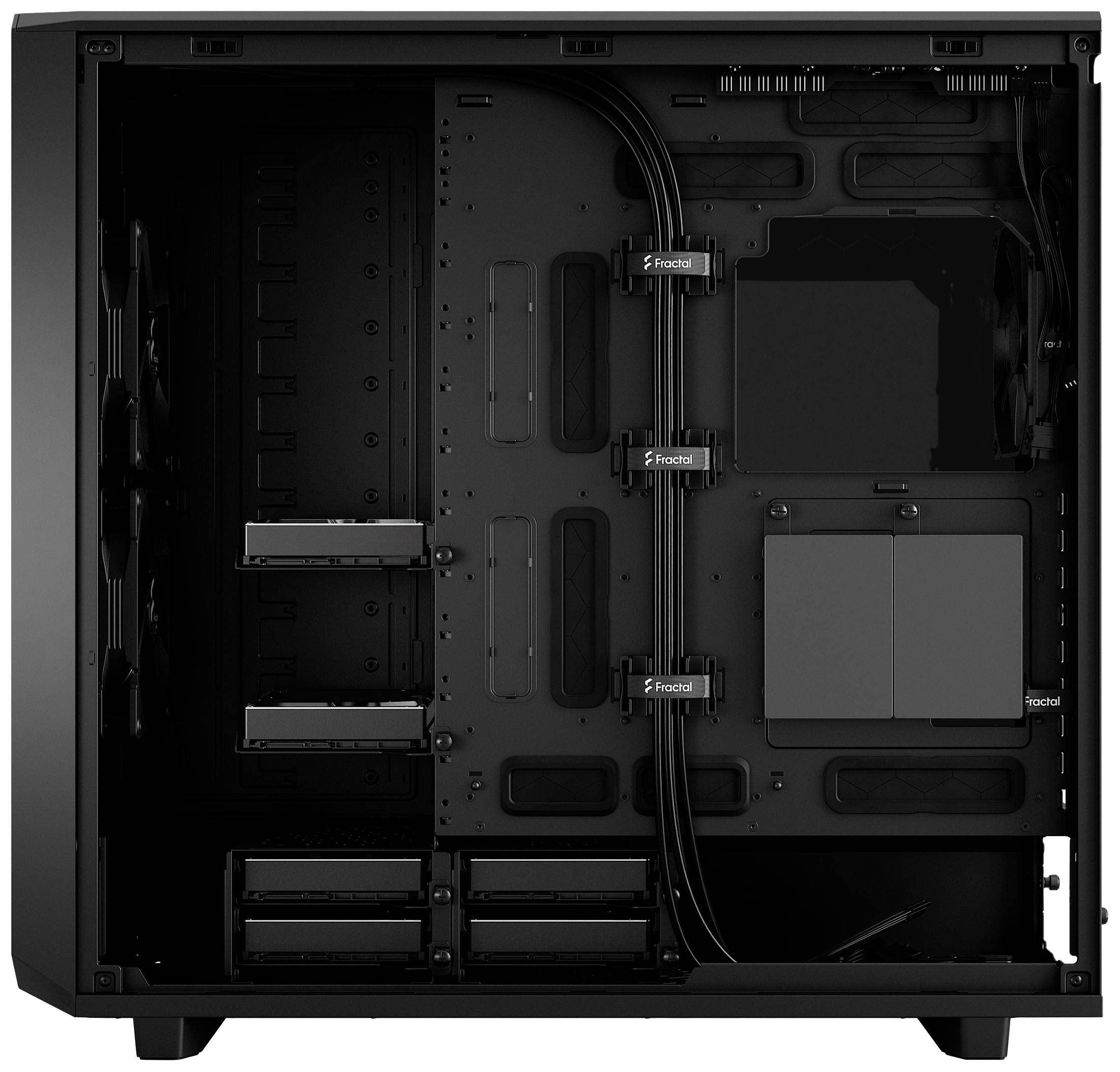 Fractal Design Meshify 2 XL Dark Tempered Glass Tower PC-Gehäuse Schwarz