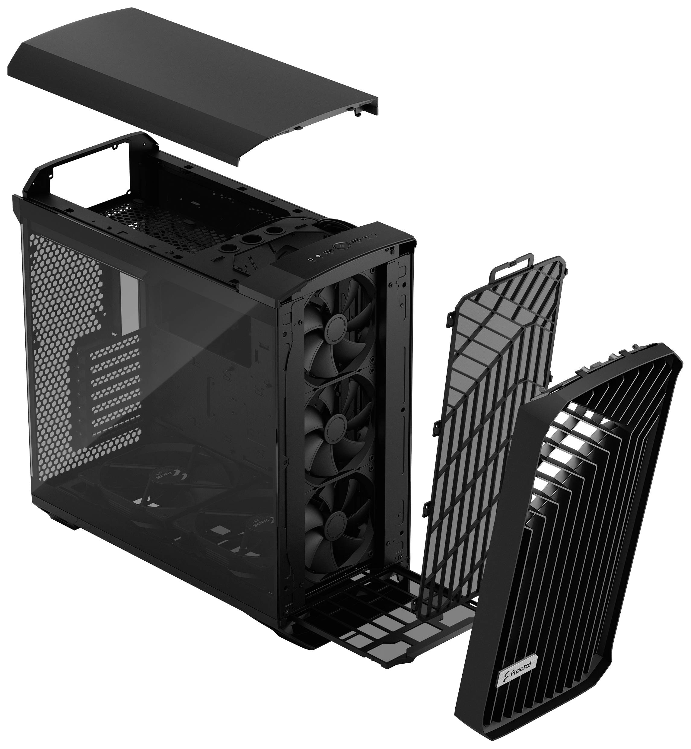 Fractal Design Torrent Tower PC-Gehäuse Schwarz