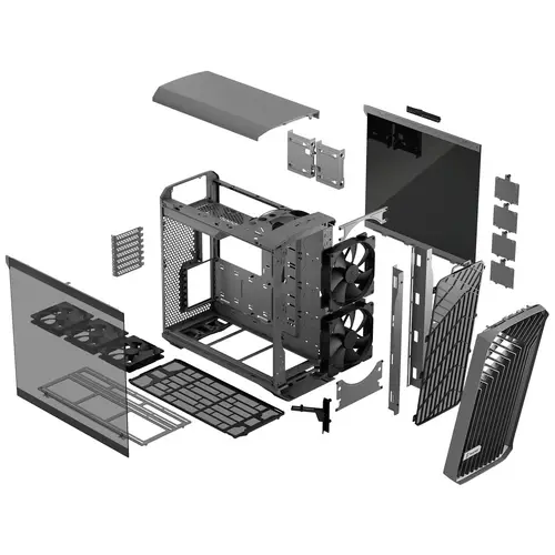Fractal Design Torrent Tower PC-Gehäuse Grau Fractal Design Torrent Tower PC-Gehäuse Grau