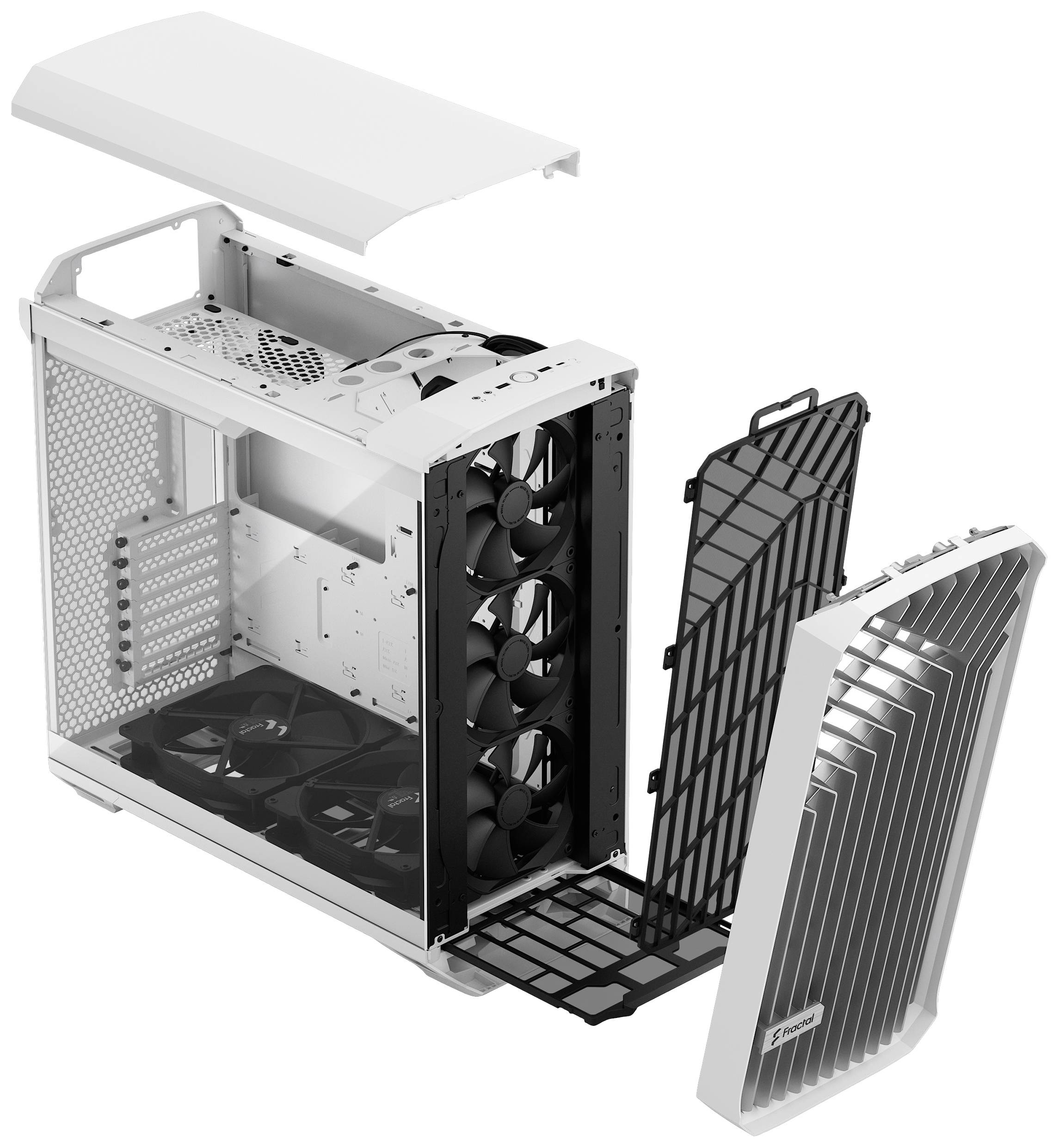 Fractal Design Torrent Tower PC-Gehäuse Weiß