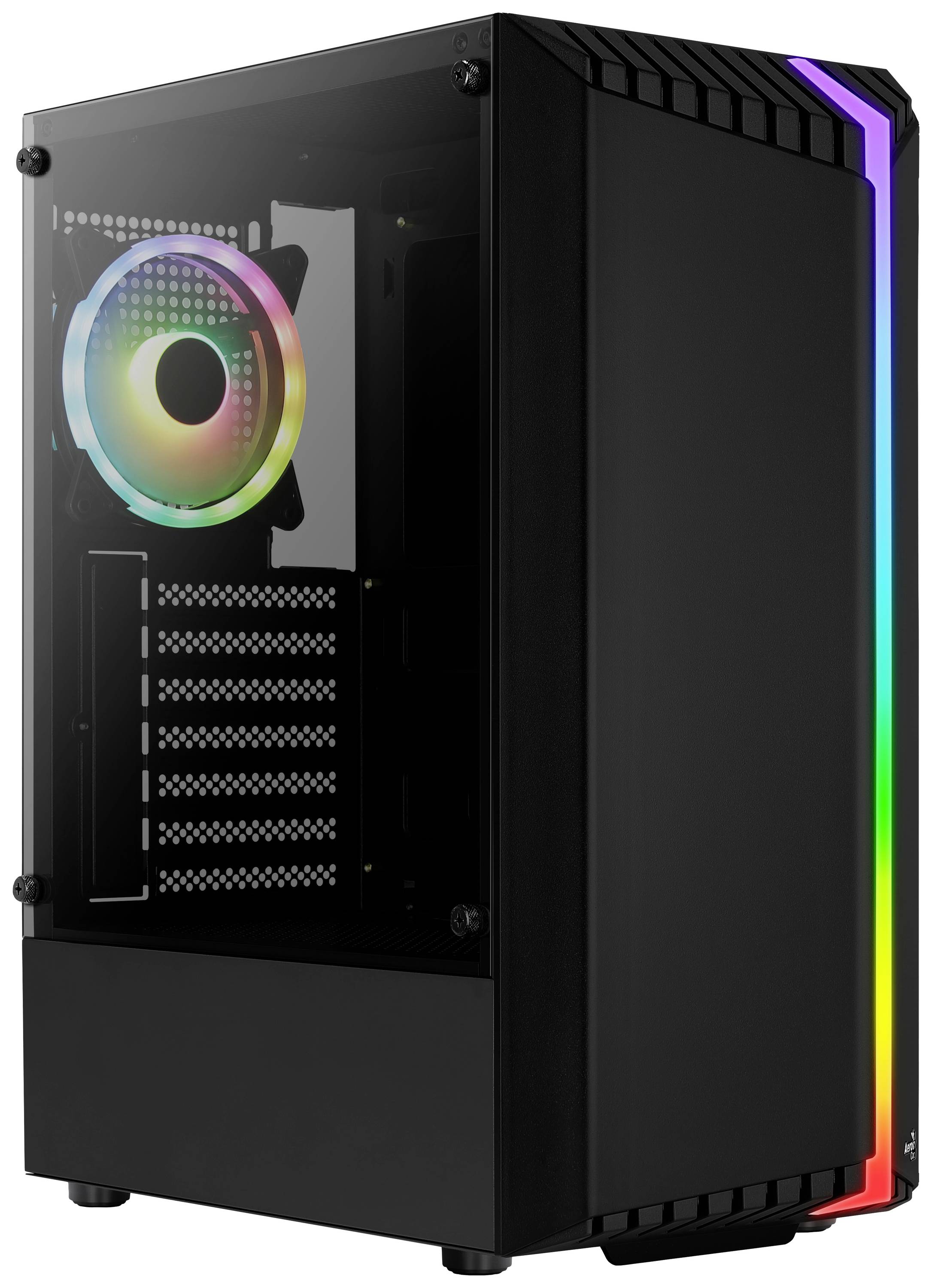AeroCool Bionic Midi-Tower PC-Gehäuse Schwarz