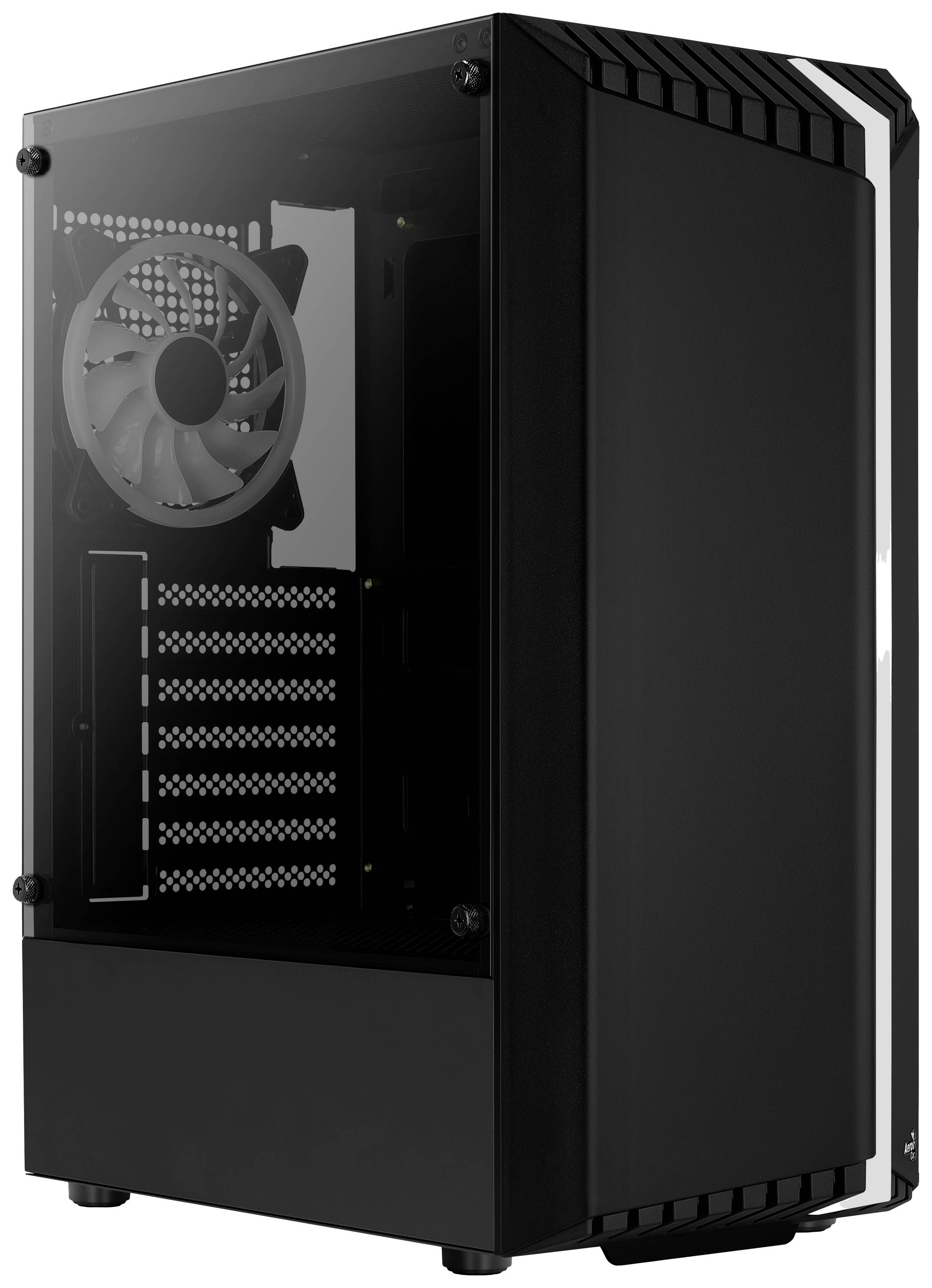 AeroCool Bionic Midi-Tower PC-Gehäuse Schwarz