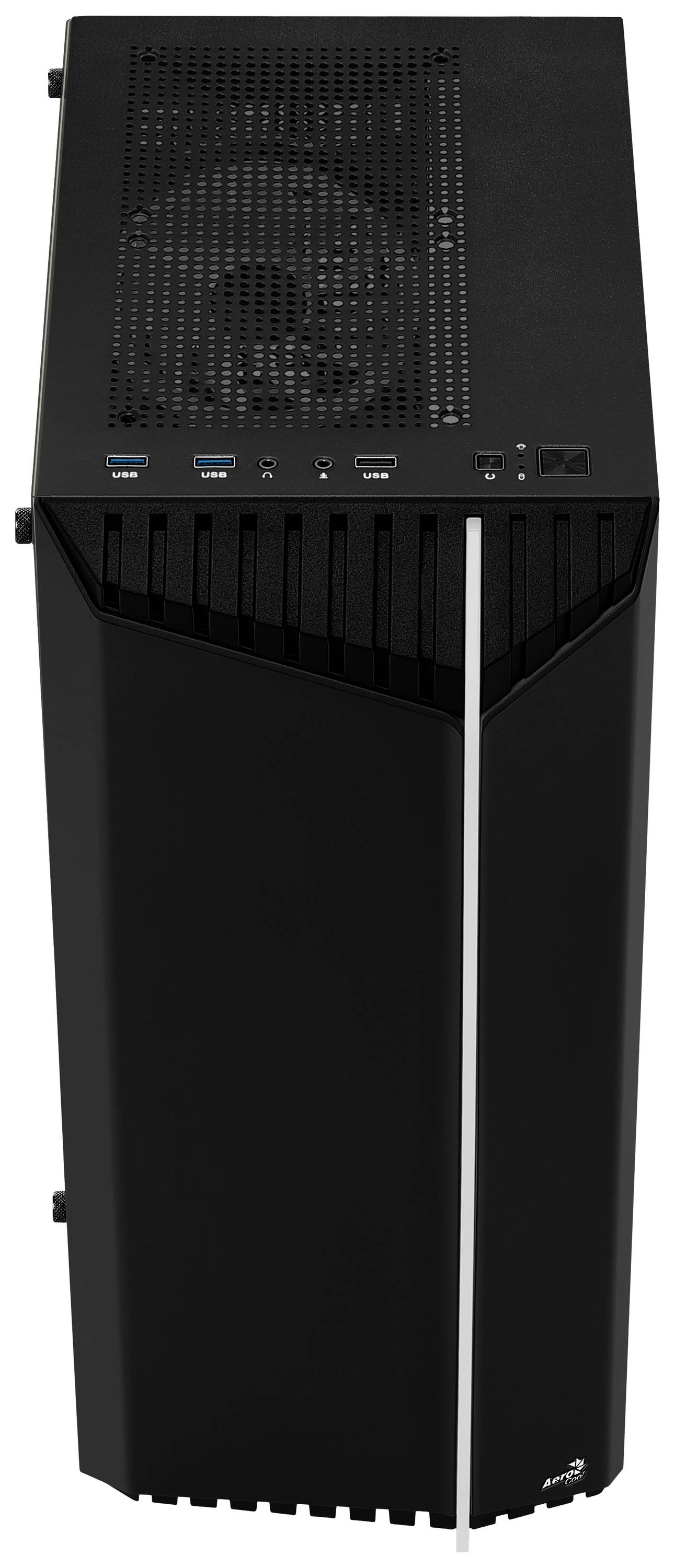 AeroCool Bionic Midi-Tower PC-Gehäuse Schwarz