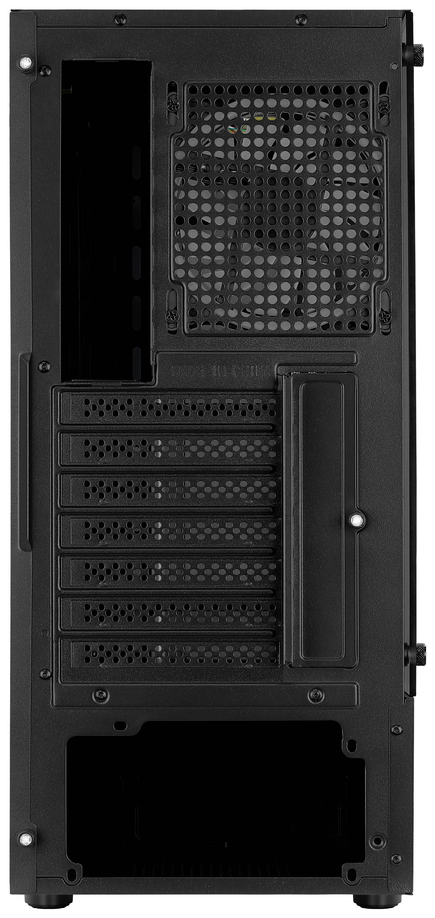 AeroCool Bionic Midi-Tower PC-Gehäuse Schwarz