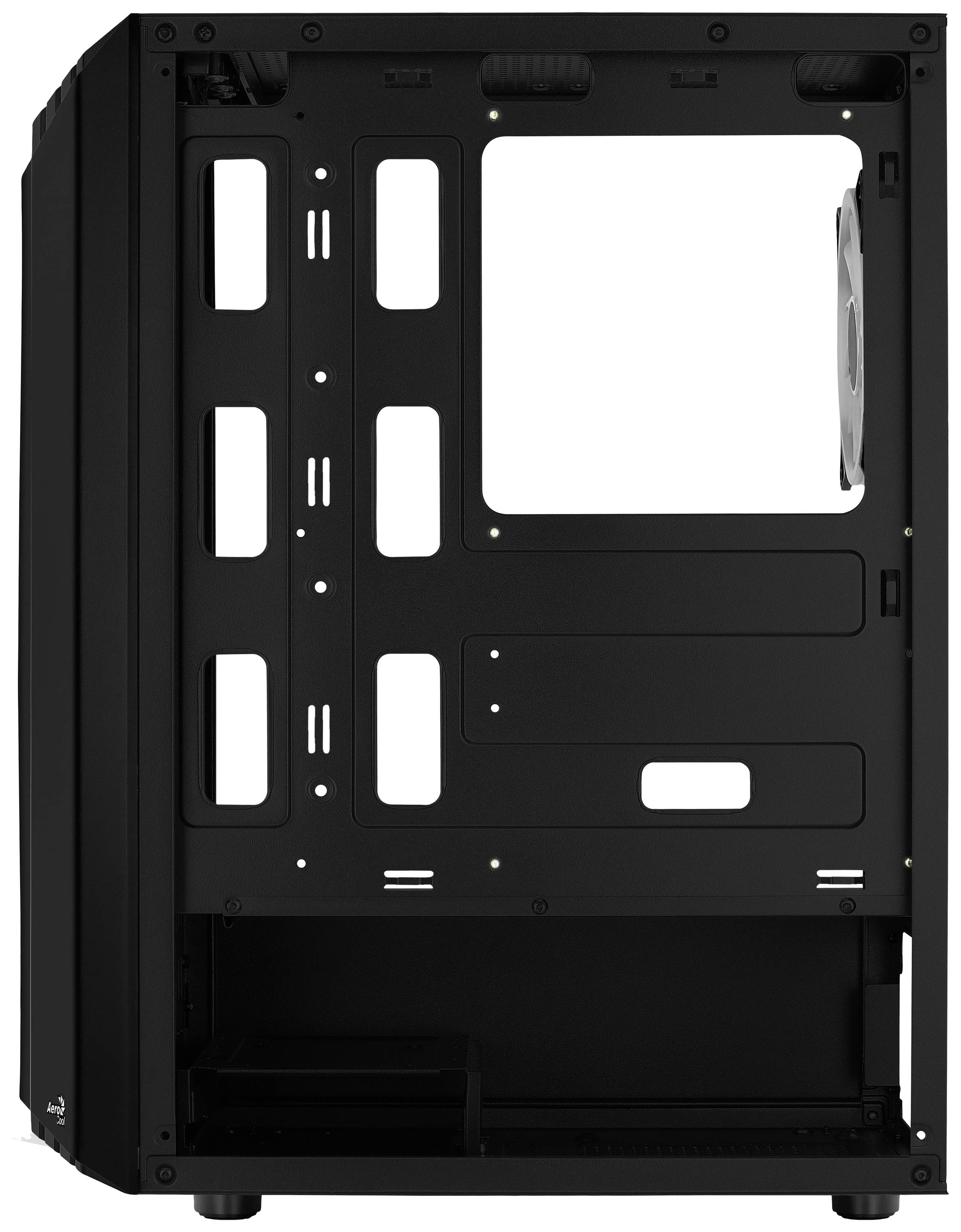 AeroCool Bionic Midi-Tower PC-Gehäuse Schwarz