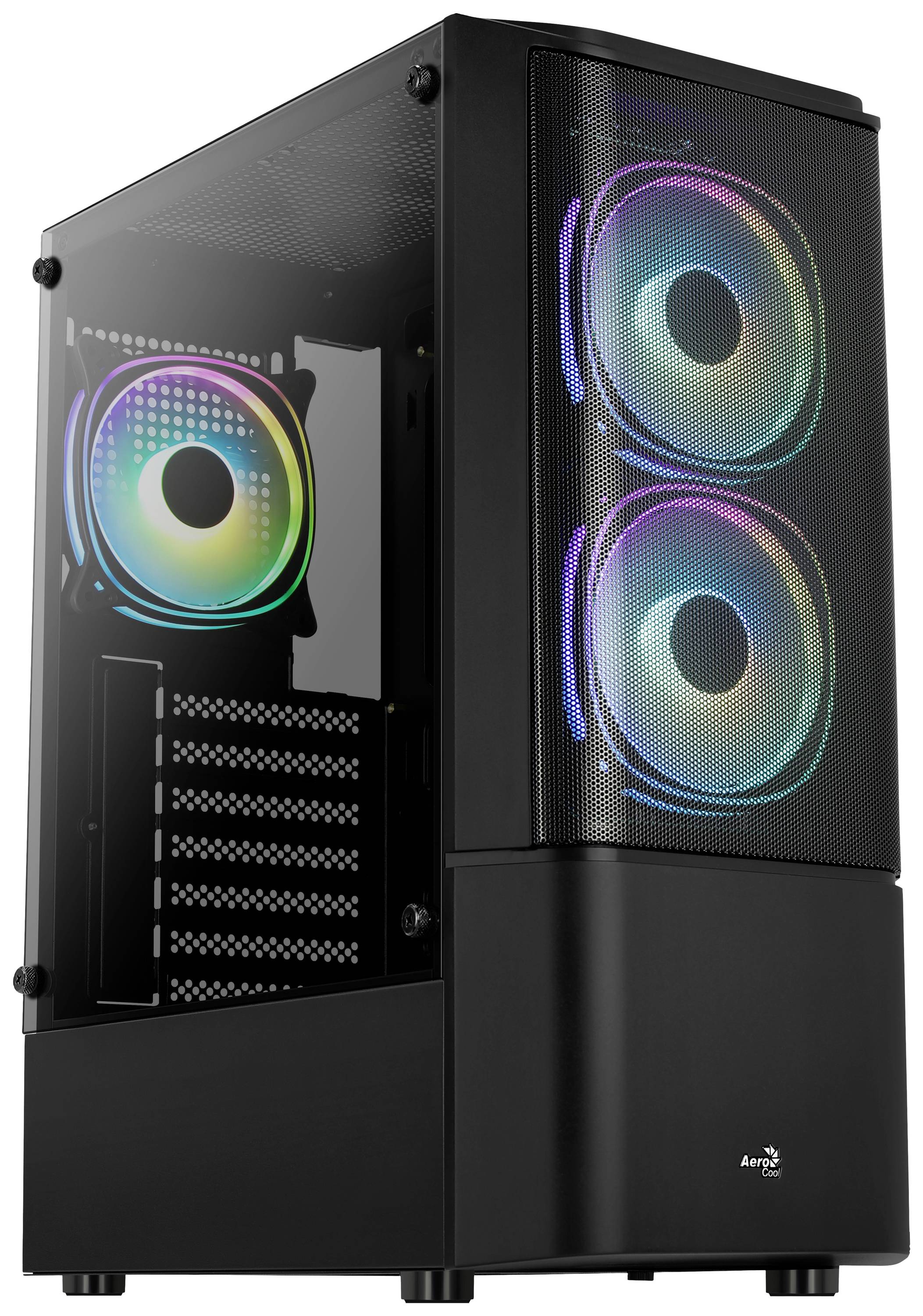 AeroCool Quantum Mesh Midi-Tower PC-Gehäuse Schwarz