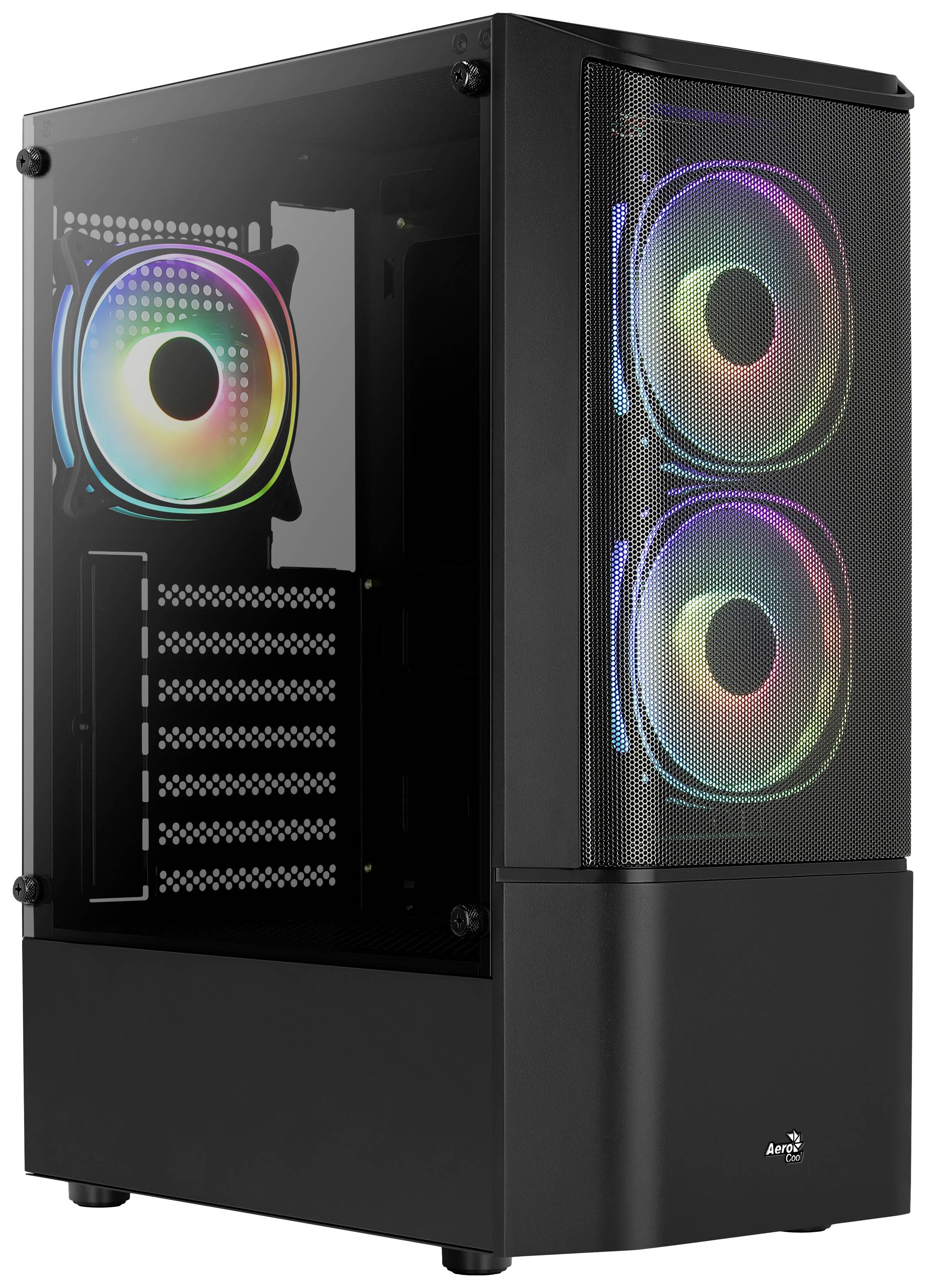 AeroCool Quantum Mesh Midi-Tower PC-Gehäuse Schwarz