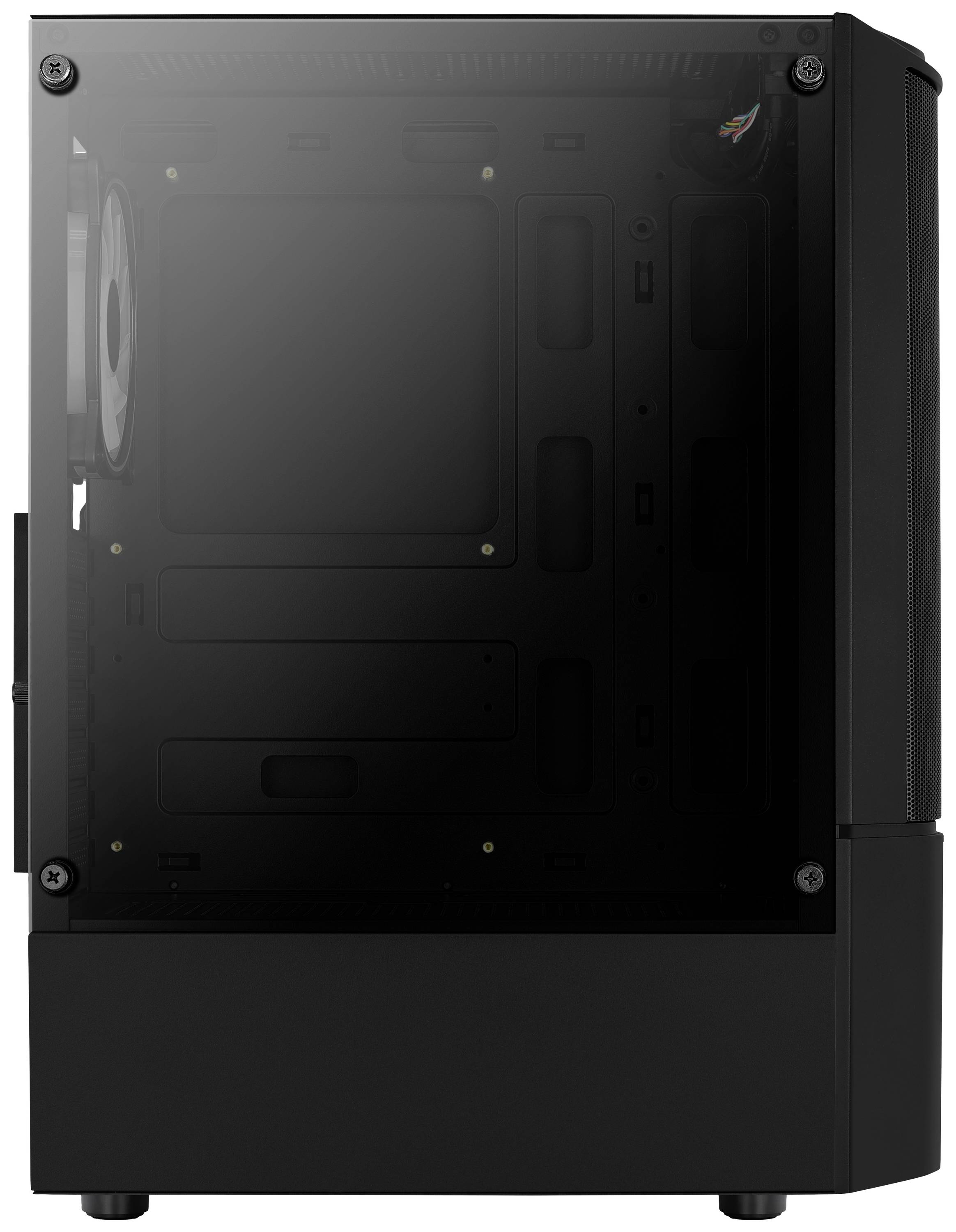 AeroCool Quantum Mesh Midi-Tower PC-Gehäuse Schwarz