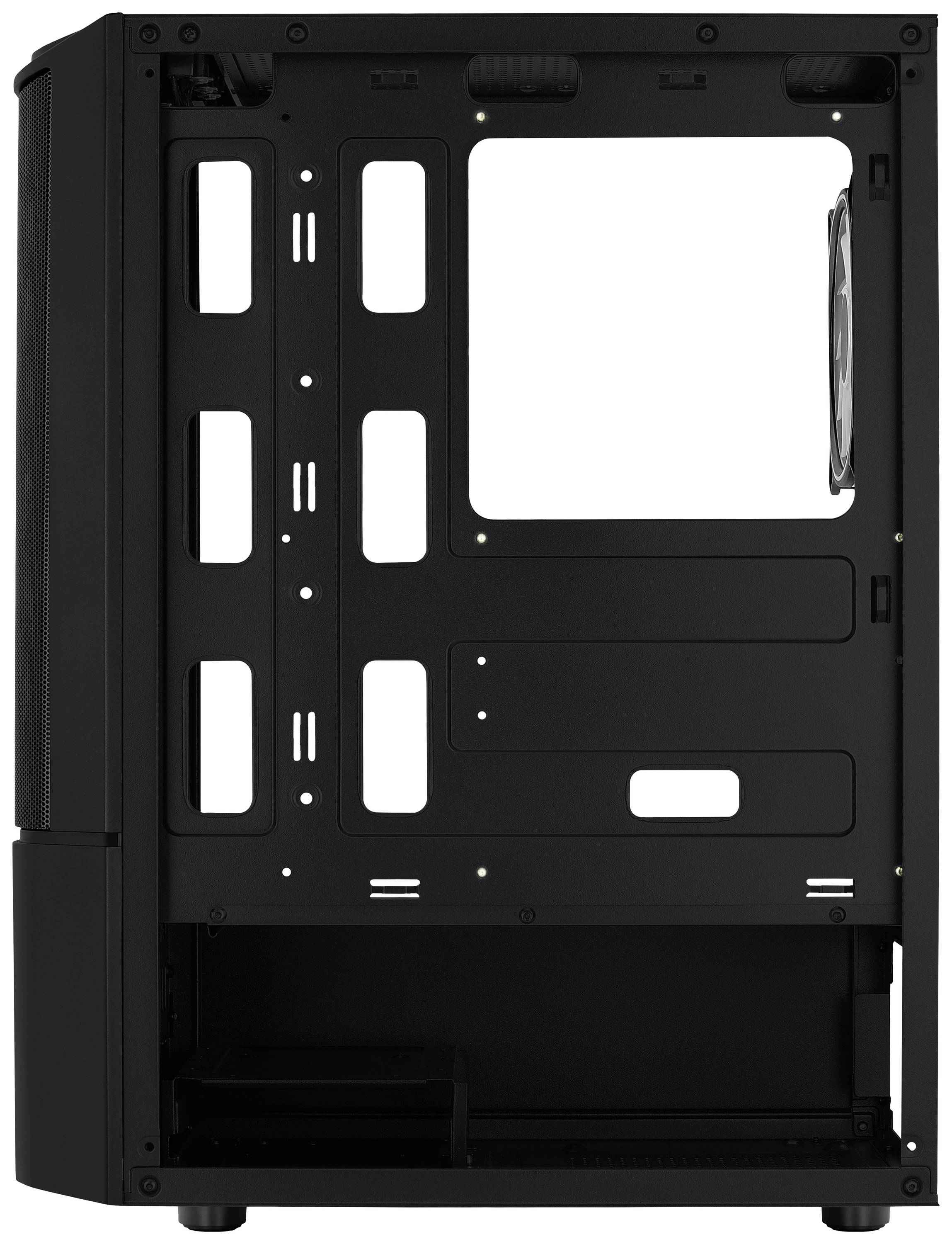 AeroCool Quantum Mesh Midi-Tower PC-Gehäuse Schwarz