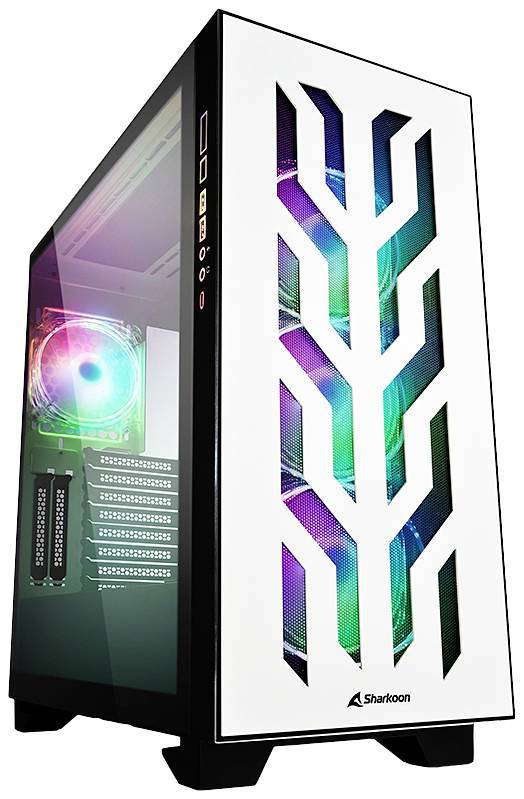 Sharkoon CA300T Tower PC-Gehäuse Weiß