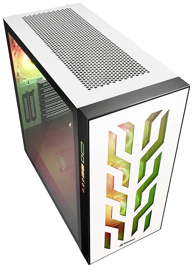 Sharkoon CA300T Tower PC-Gehäuse Weiß