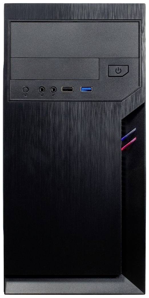 Inter-Tech IT-6502 Romea Micro-Tower PC-Gehäuse Schwarz