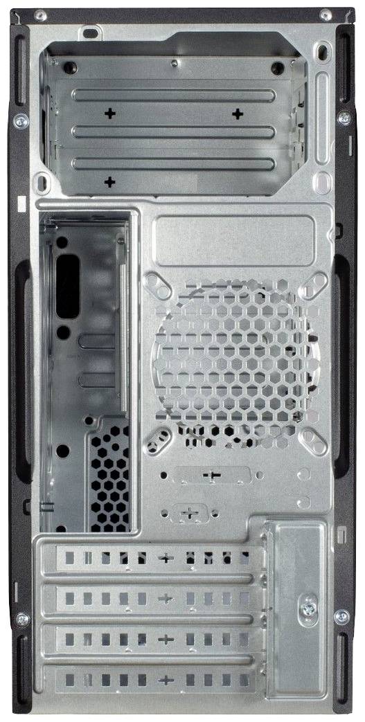 Inter-Tech IT-6502 Romea Micro-Tower PC-Gehäuse Schwarz