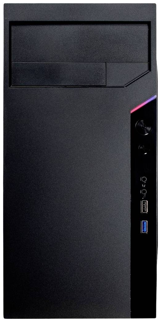 Inter-Tech IT-6505 Retro Micro-Tower PC-Gehäuse Schwarz