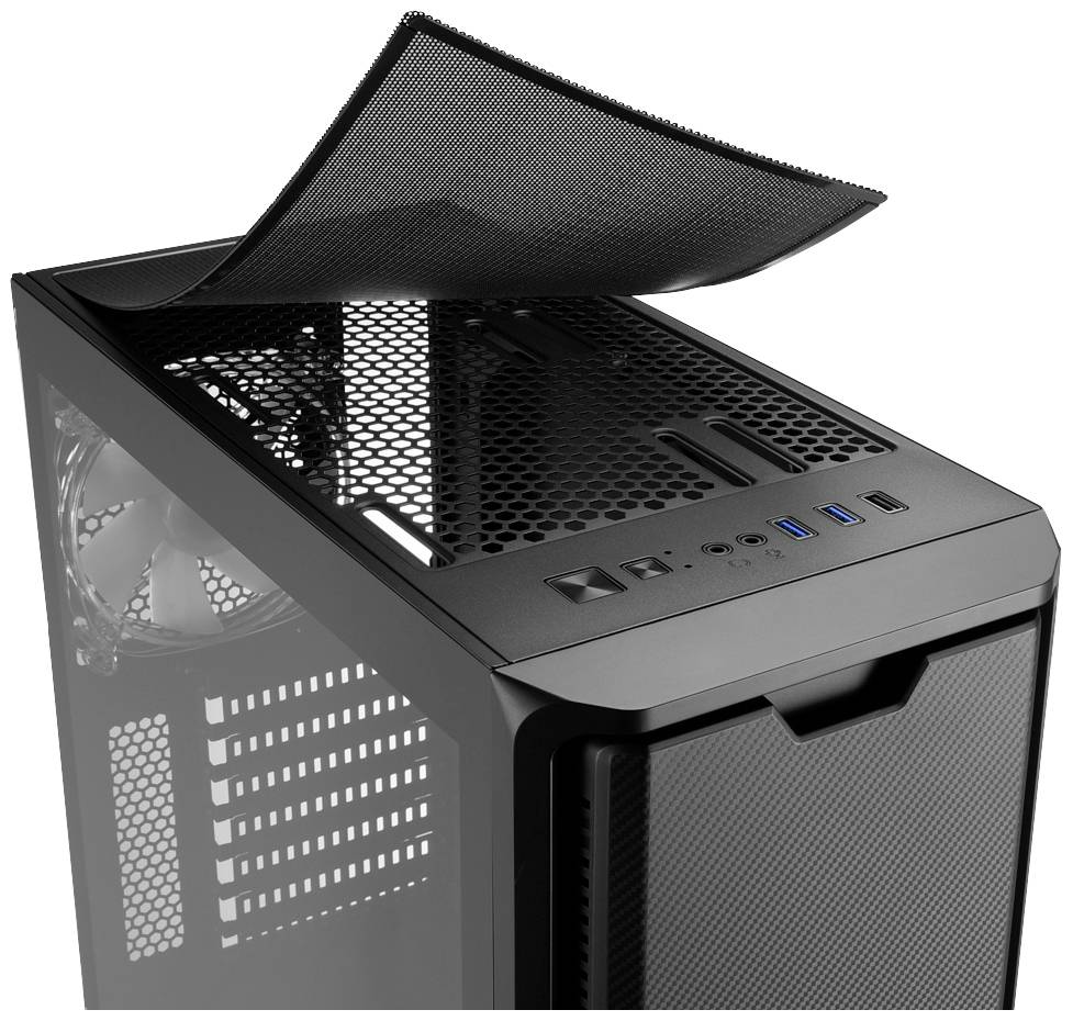 Sharkoon SK3 RGB Midi-Tower PC-Gehäuse Schwarz