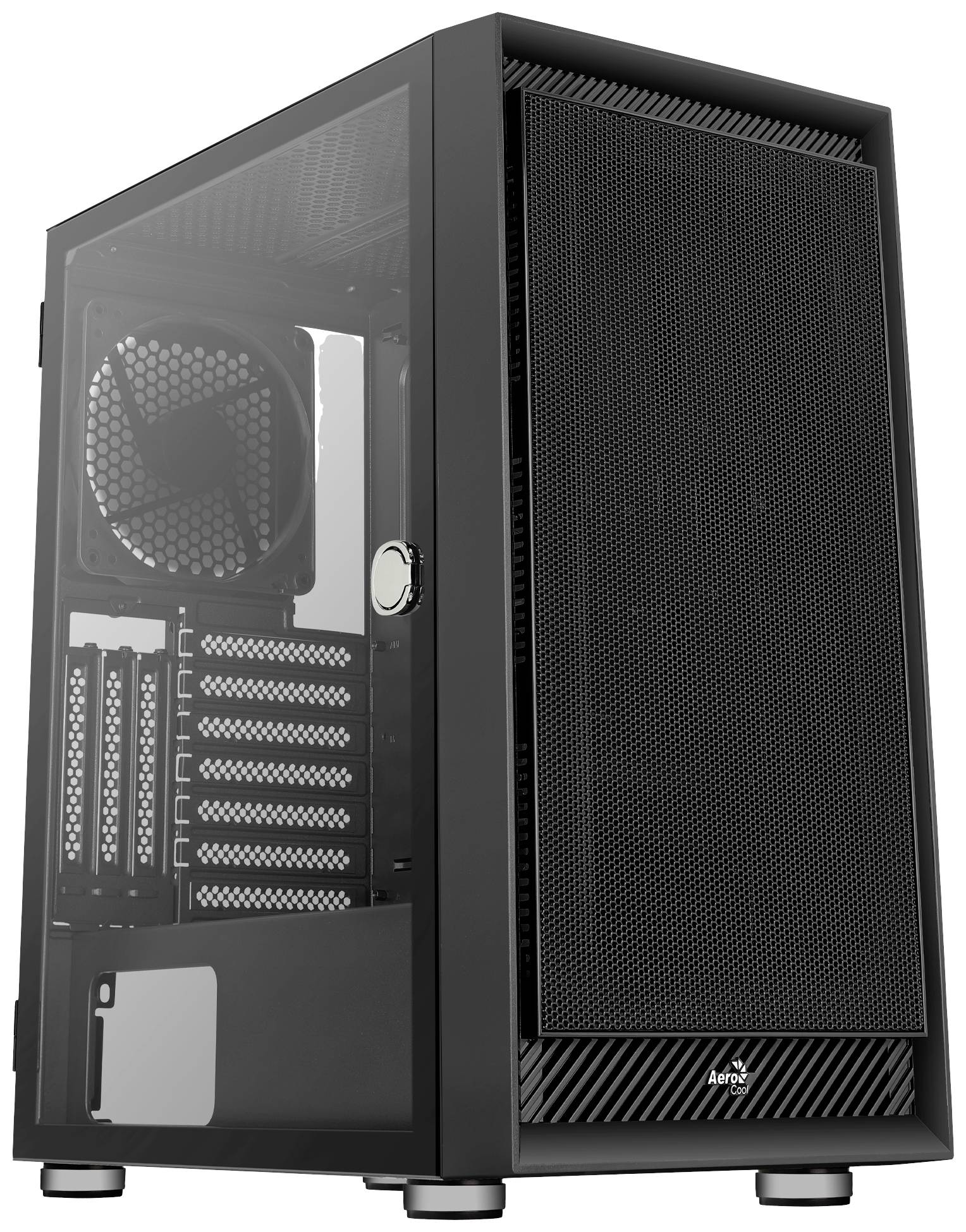 AeroCool Graphite V1 Midi-Tower PC-Gehäuse Schwarz