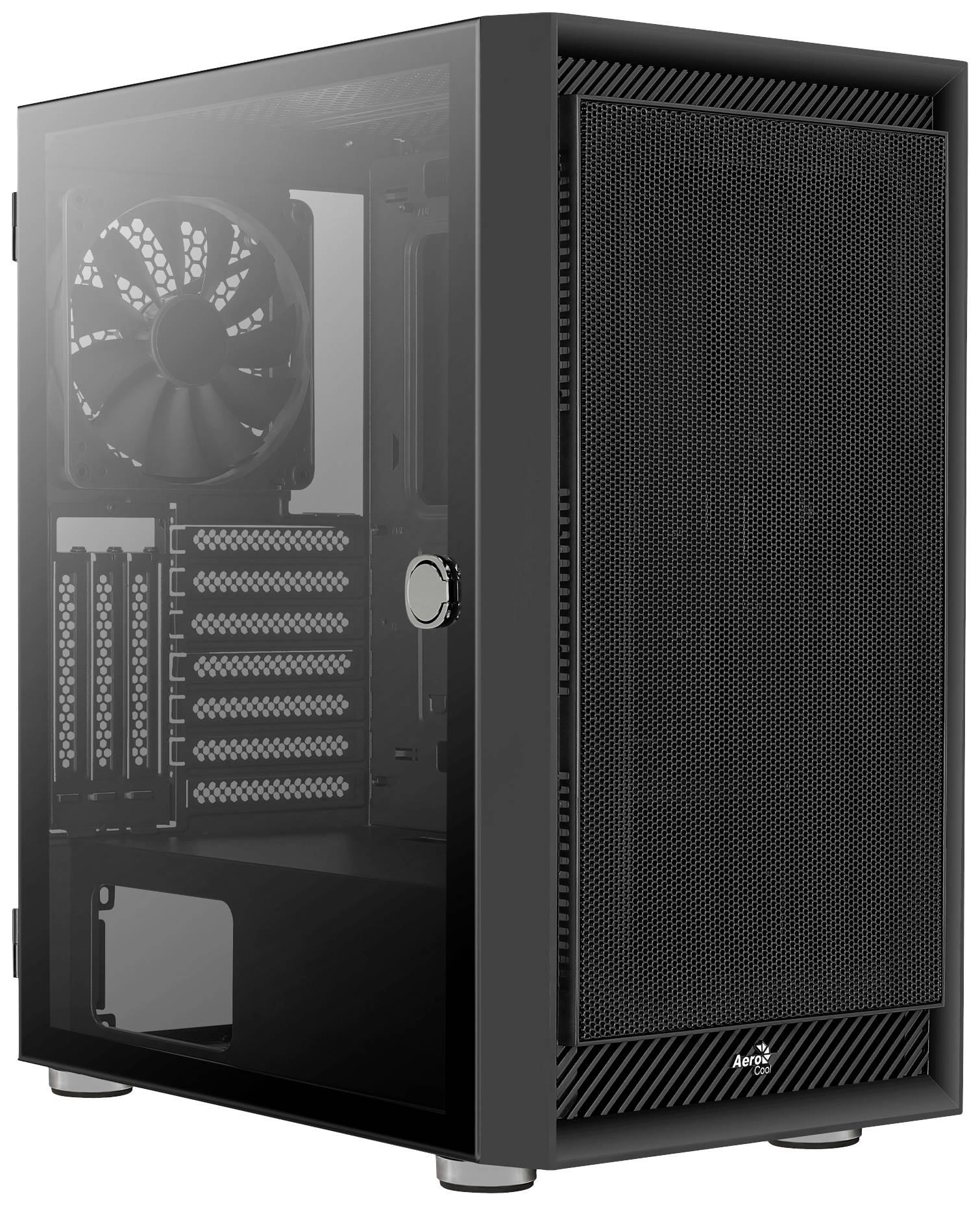 AeroCool Graphite V1 Midi-Tower PC-Gehäuse Schwarz