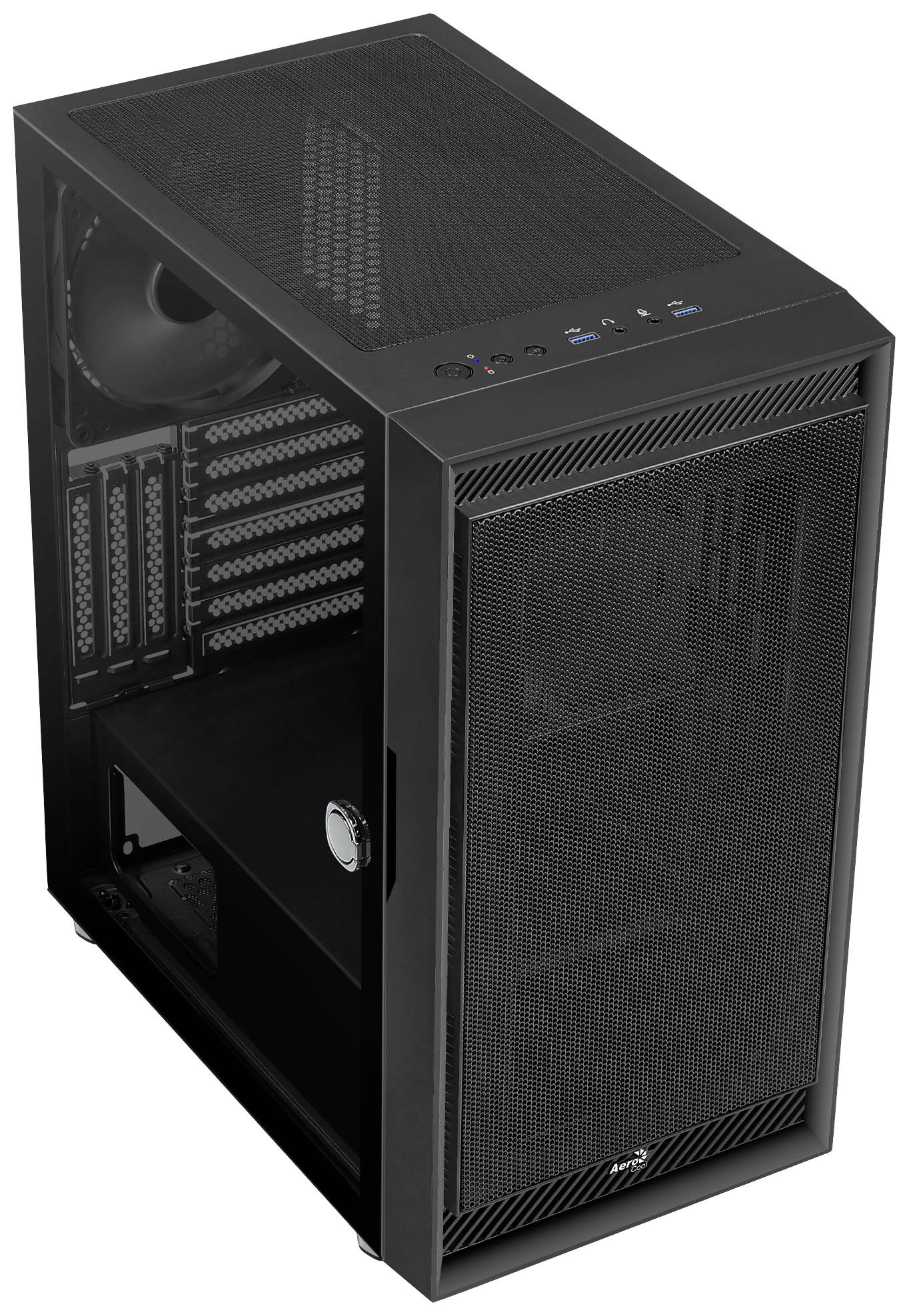 AeroCool Graphite V1 Midi-Tower PC-Gehäuse Schwarz