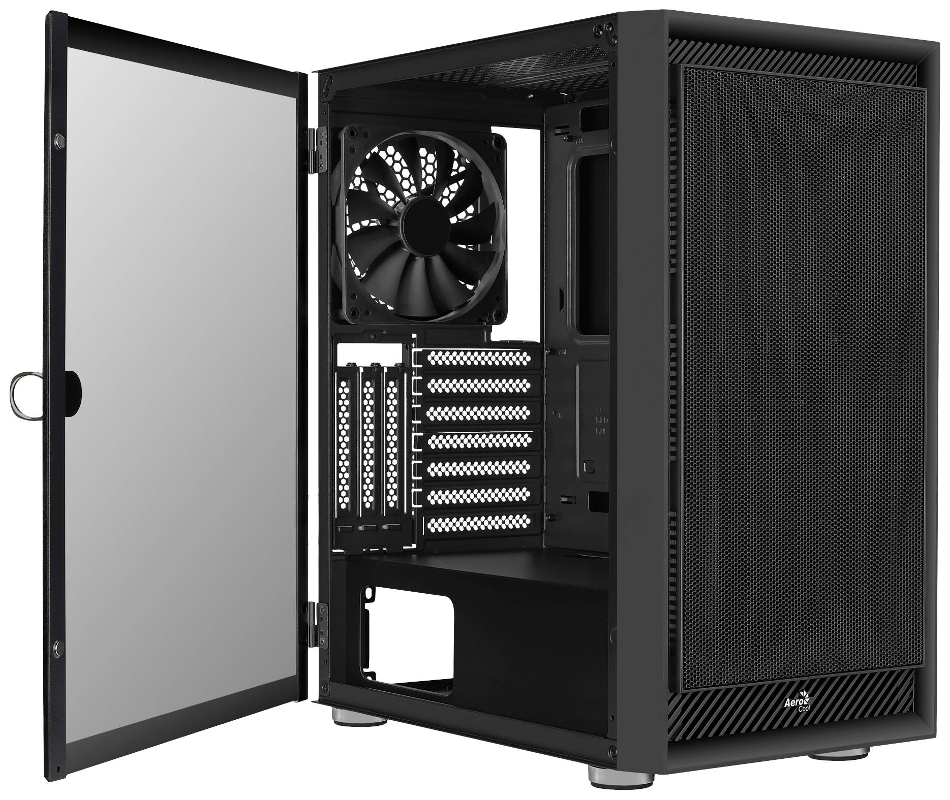 AeroCool Graphite V1 Midi-Tower PC-Gehäuse Schwarz