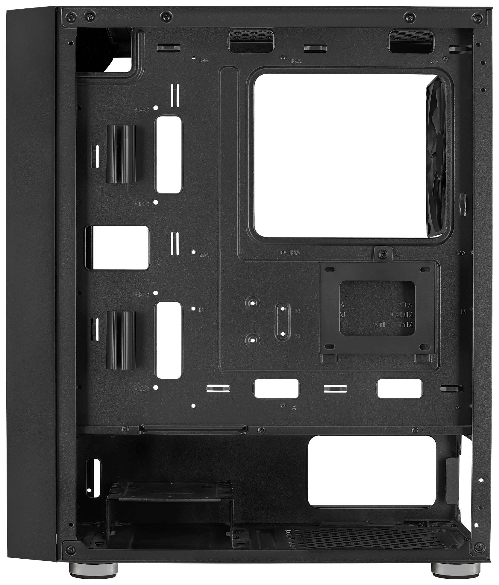 AeroCool Graphite V1 Midi-Tower PC-Gehäuse Schwarz