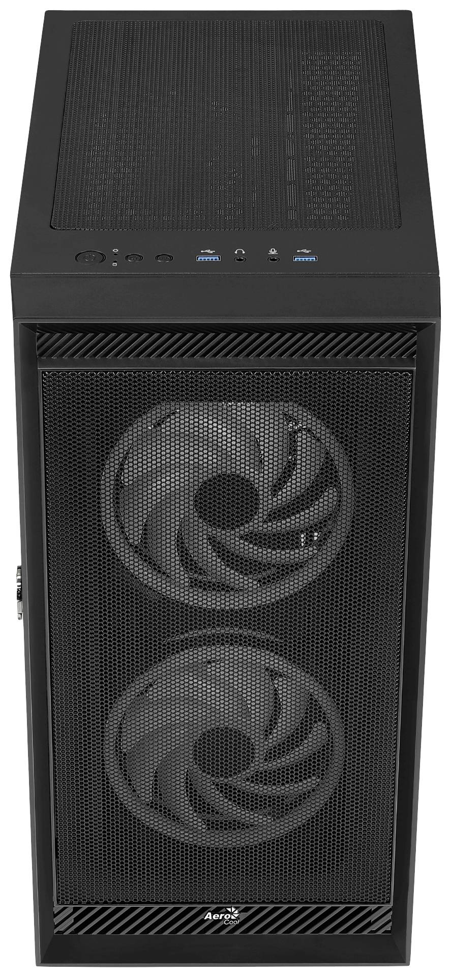 AeroCool Geh Midi Graphite black v3 MicroATX/ATX/MiniITX o.N