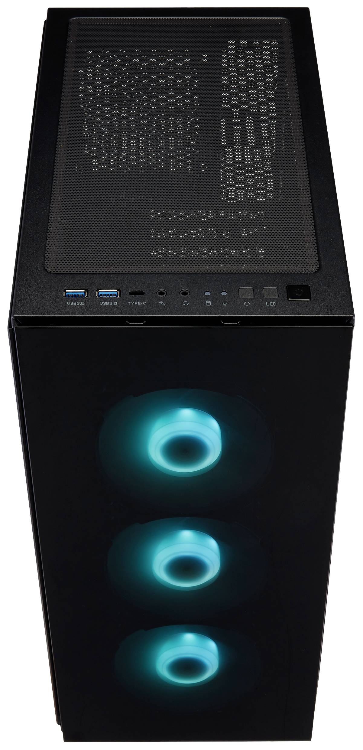 FSP Fortron CMT340 Plus Desktop PC-Gehäuse Schwarz
