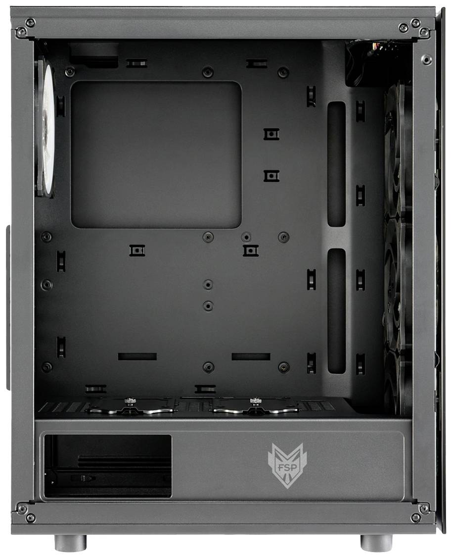 FSP Fortron CMT340 Plus Desktop PC-Gehäuse Schwarz