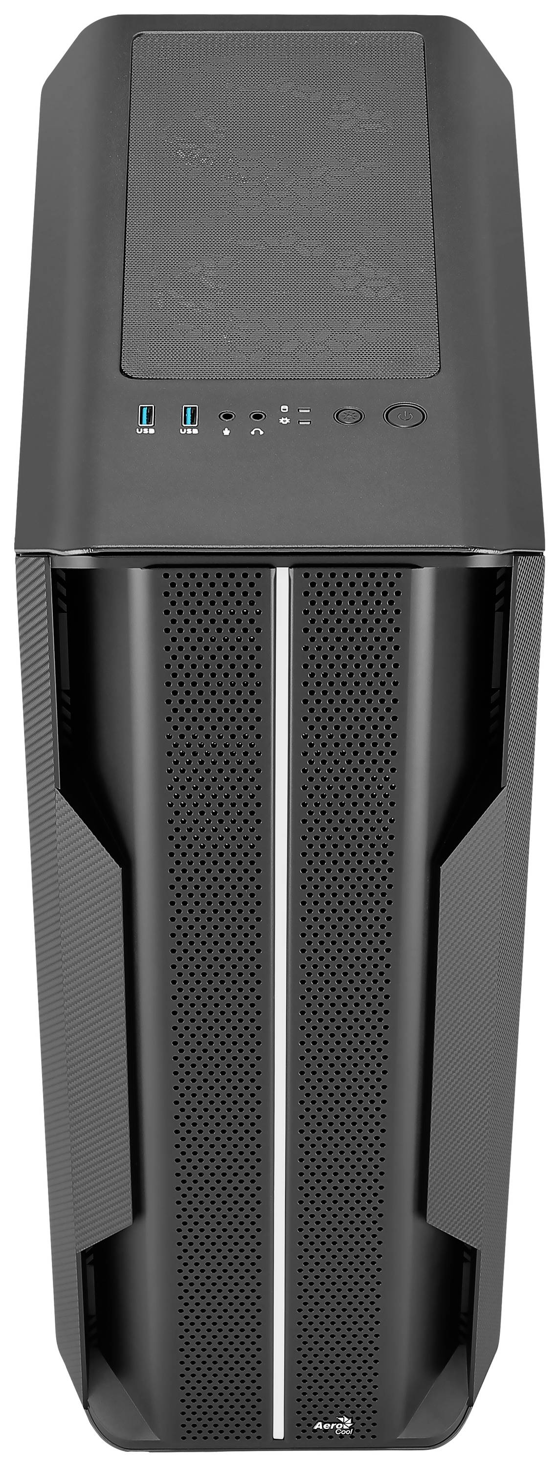 AeroCool Splinter Duo Midi-Tower PC-Gehäuse Schwarz