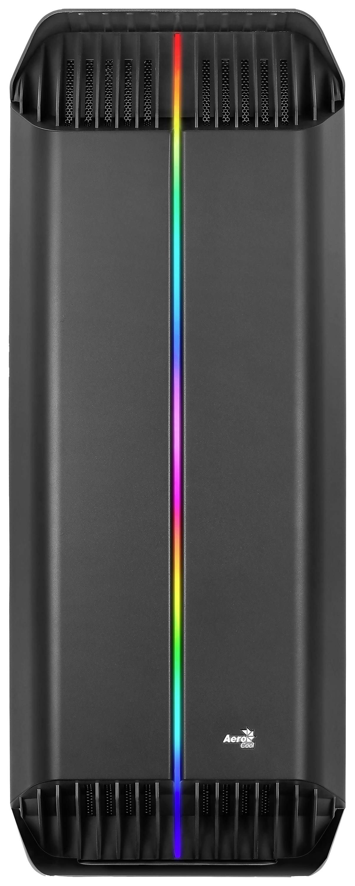 AeroCool Gladiator Duo Midi-Tower PC-Gehäuse Schwarz