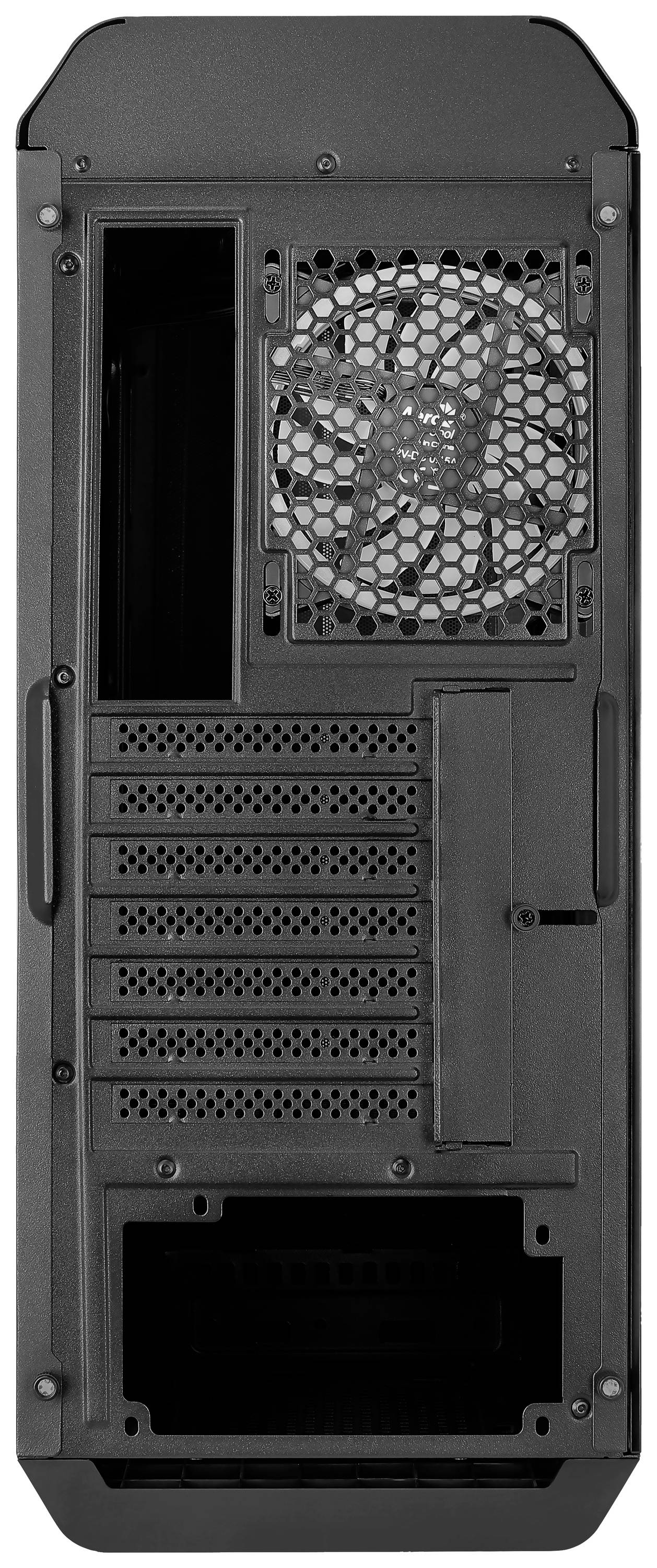 AeroCool Gladiator Duo Midi-Tower PC-Gehäuse Schwarz
