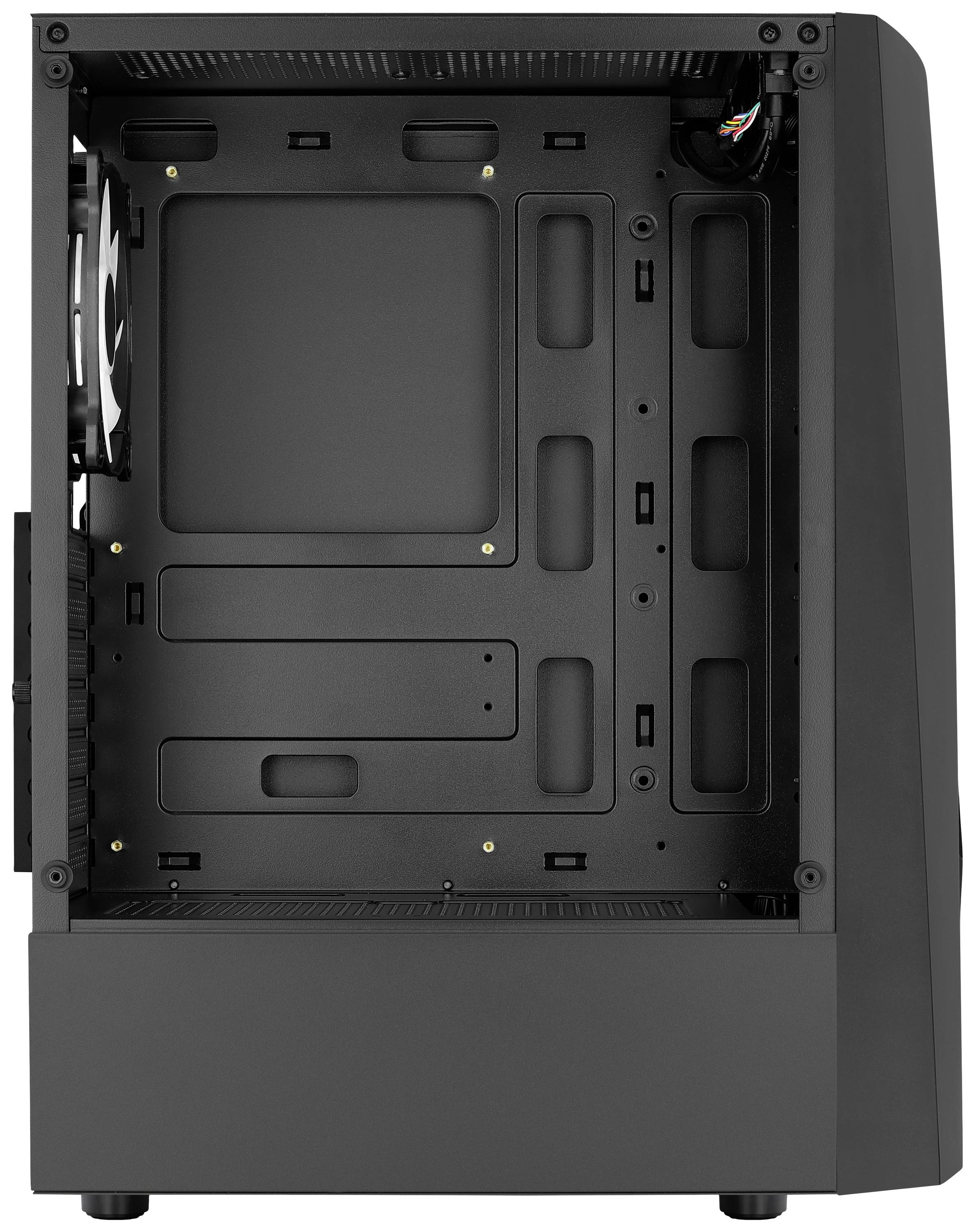 AeroCool WAVEBKV3 Midi-Tower PC-Gehäuse Schwarz