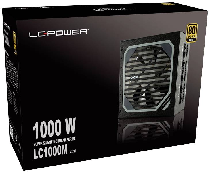 LC Power LC1000M V2.31 PC Netzteil 1000 W 80PLUS® Gold