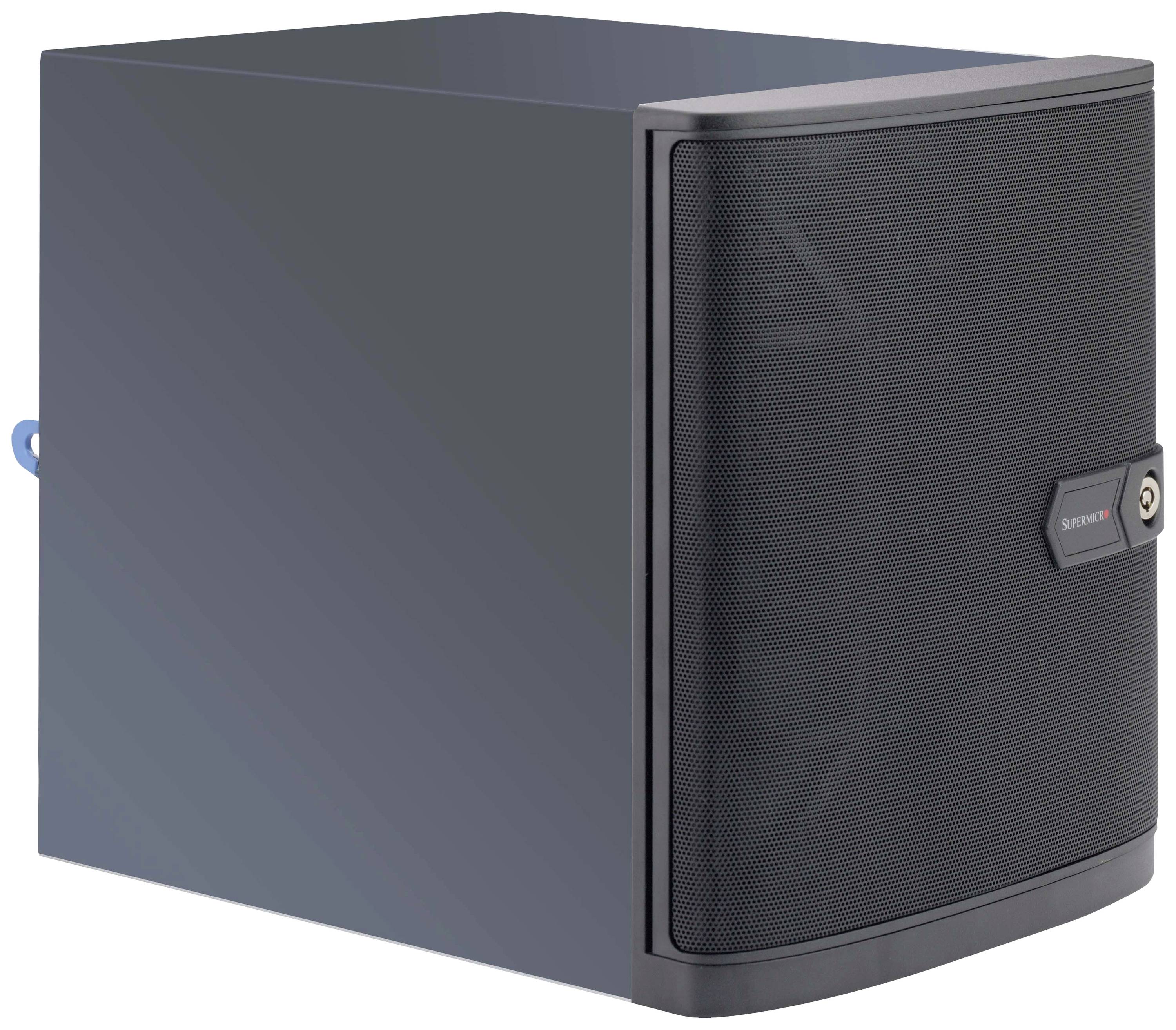 Supermicro CSE-721TQ-350B Mini-Tower PC-Gehäuse Schwarz