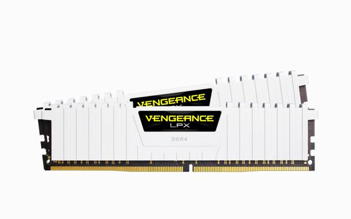 Corsair Vengeance LPX DDR4 3200MHz C16 32GB (2x16GB) Arbeitsspeicher weiß