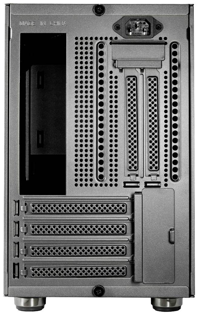 Inter-Tech IM-1 POCKET Micro-Tower PC-Gehäuse Schwarz