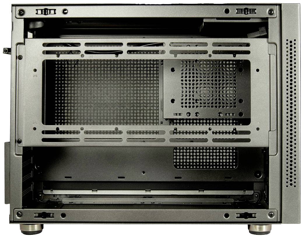 Inter-Tech IM-1 POCKET Micro-Tower PC-Gehäuse Schwarz