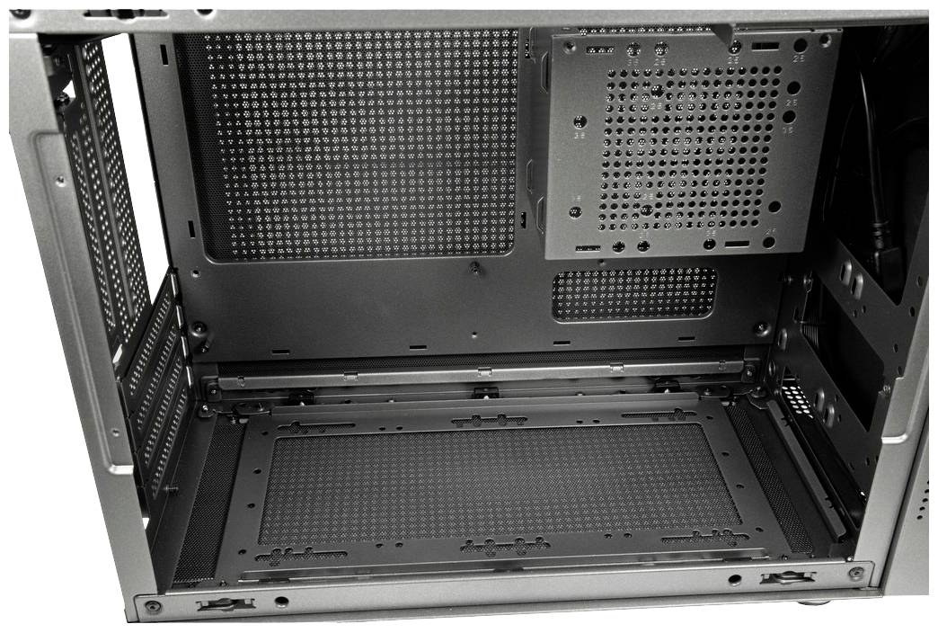 Inter-Tech IM-1 POCKET Micro-Tower PC-Gehäuse Schwarz