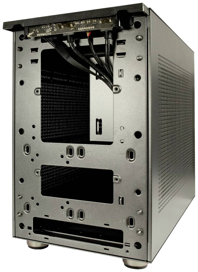 Inter-Tech IM-1 POCKET Micro-Tower PC-Gehäuse Schwarz