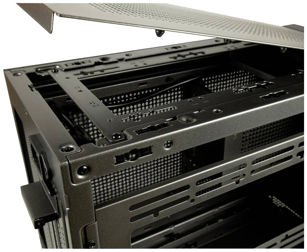 Inter-Tech IM-1 POCKET Micro-Tower PC-Gehäuse Schwarz