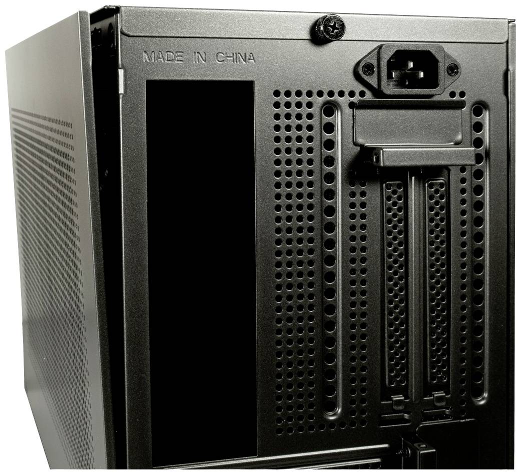 Inter-Tech IM-1 POCKET Micro-Tower PC-Gehäuse Schwarz