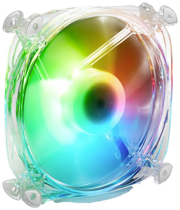 Sharkoon Shark Disc PC-Gehäuse-Lüfter Transparent