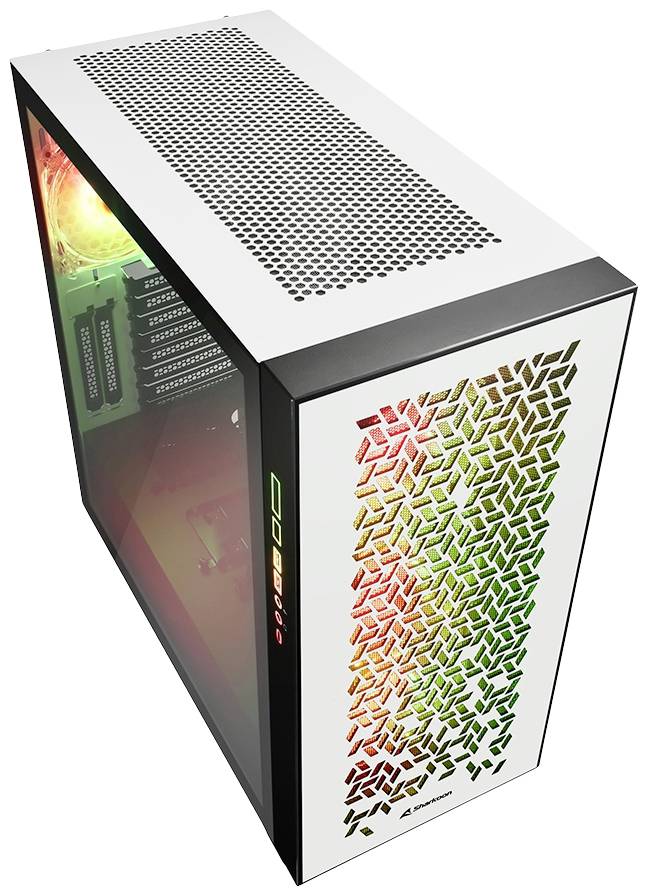 Sharkoon CA300H Tower PC-Gehäuse Weiß