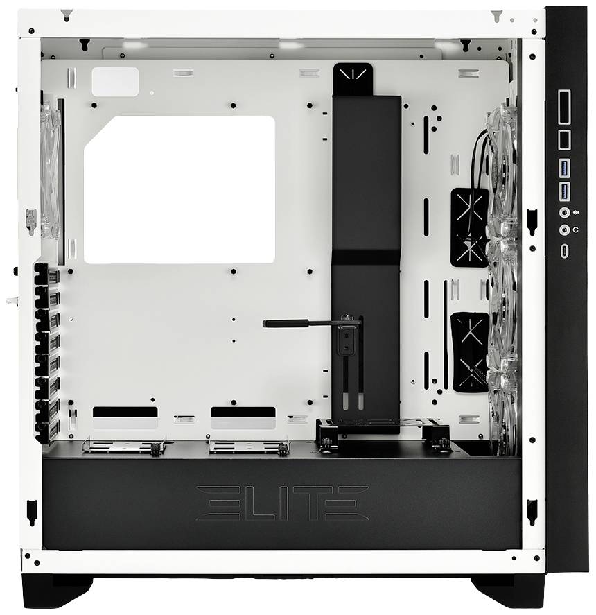 Sharkoon CA300H Tower PC-Gehäuse Weiß