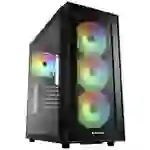 Sharkoon TG6M RGB Tower PC-Gehäuse Schwarz Sharkoon TG6M RGB Tower PC-Gehäuse Schwarz